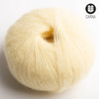 Strikkekit: Eventyrsjal fra GARNA – Ren Cashmere & Silke
