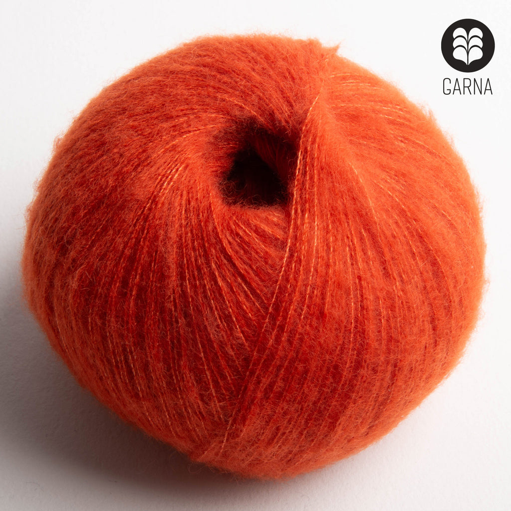 Strikkekit: Eventyrsjal fra GARNA – Ren Cashmere & Silke