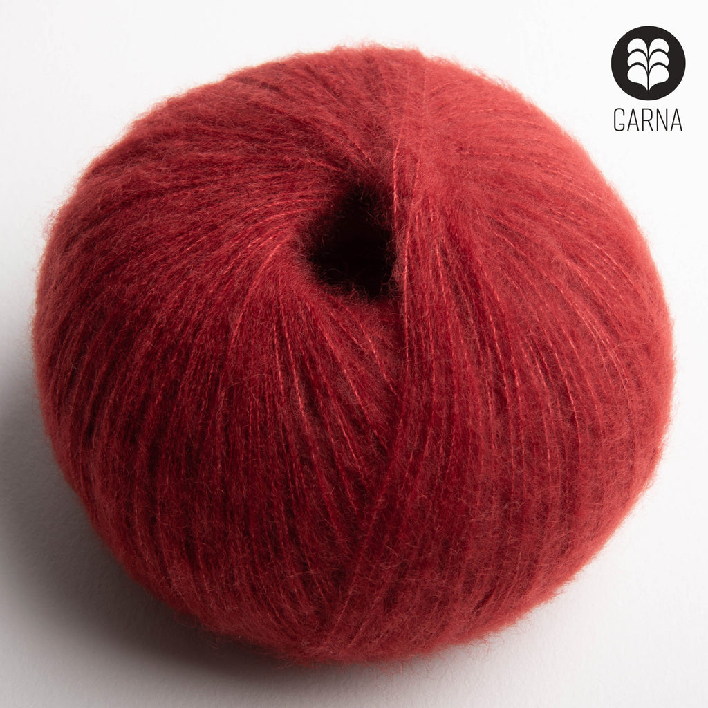 Strikkekit: Eventyrsjal fra GARNA – Ren Cashmere & Silke