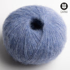Strikkekit: Eventyrsjal fra GARNA – Ren Cashmere & Silke