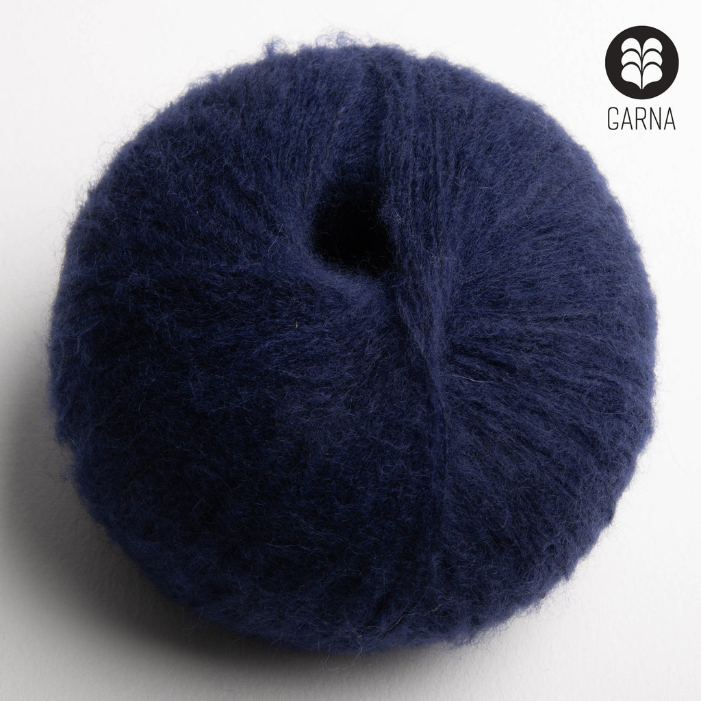 Strikkekit: Eventyrsjal fra GARNA – Ren Cashmere & Silke