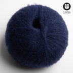 Strikkekit: Eventyrsjal fra GARNA – Ren Cashmere & Silke