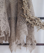 Strikkekit: Eventyrsjal fra GARNA – Ren Cashmere & Silke