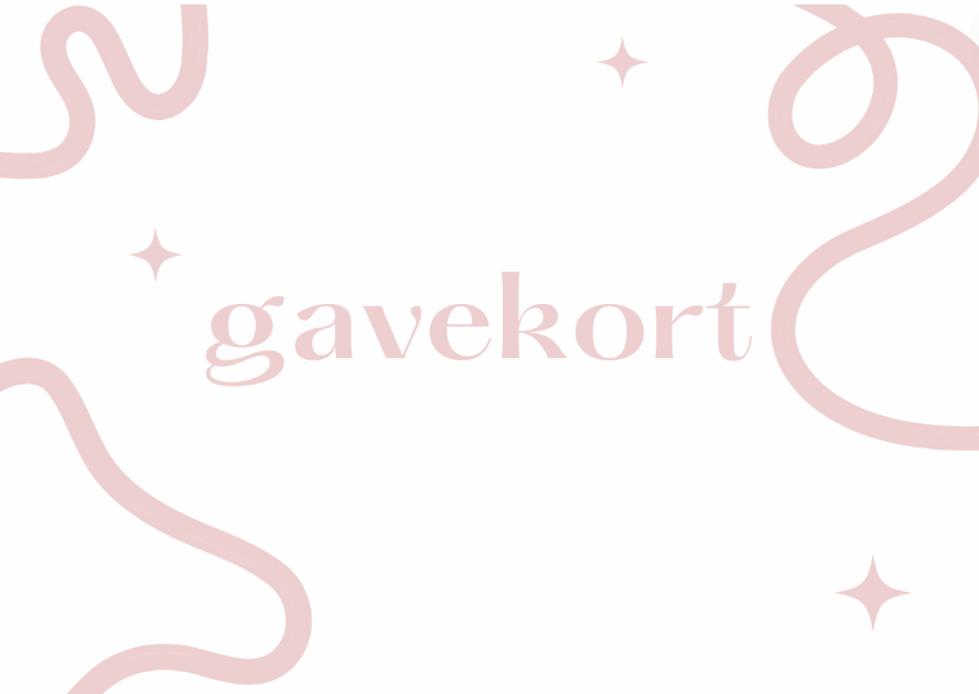 Gavekort  - Gaven der altid vækker glæde
