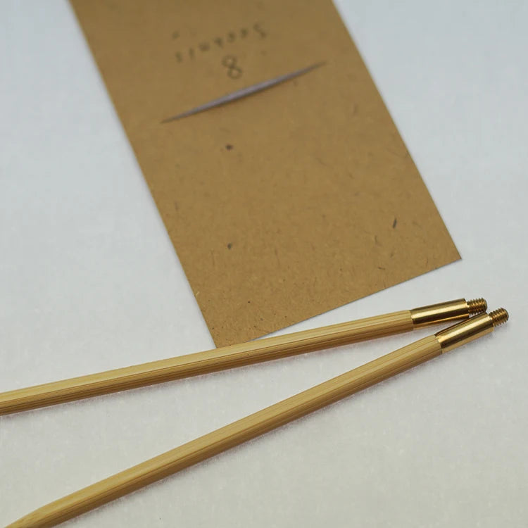 Seeknit Shirotake strikkepinde i bæredygtig bambus hos MADE by___.