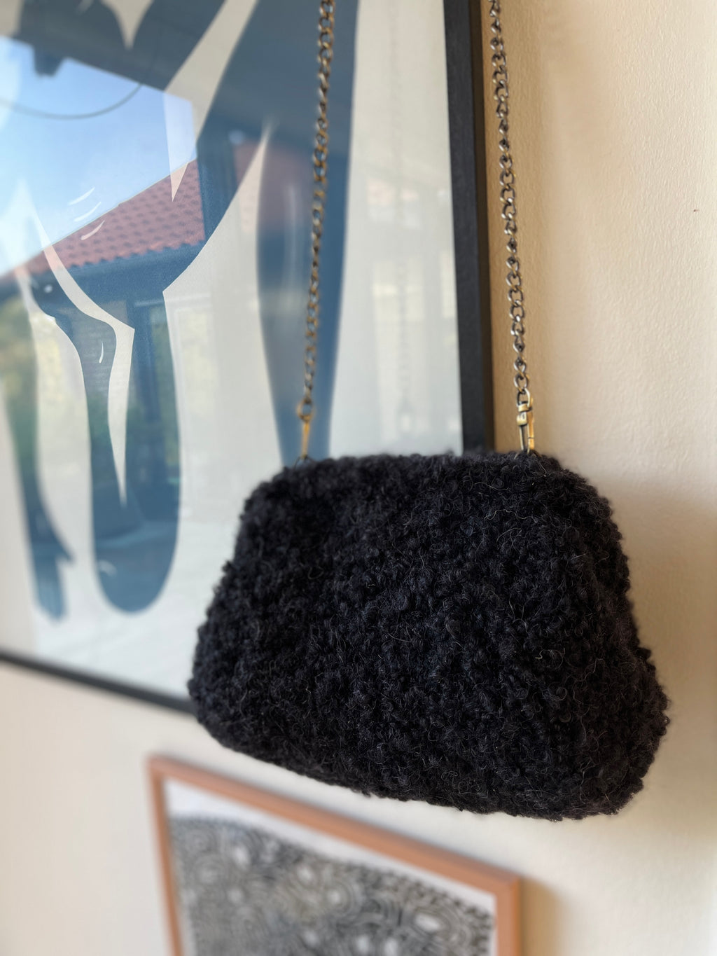 Komplet strikkekit - Teddy Clutch (PetiteKnit)