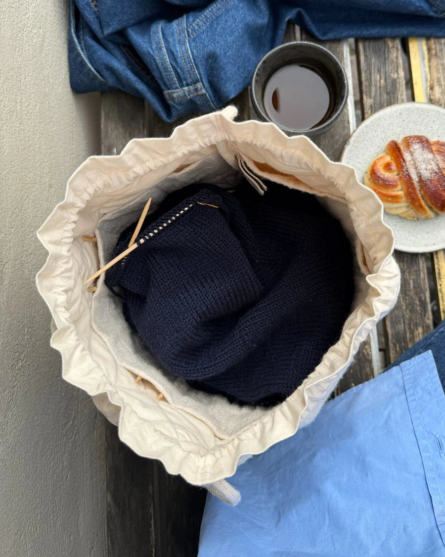 Knitter's Project Bag - Night Shadow