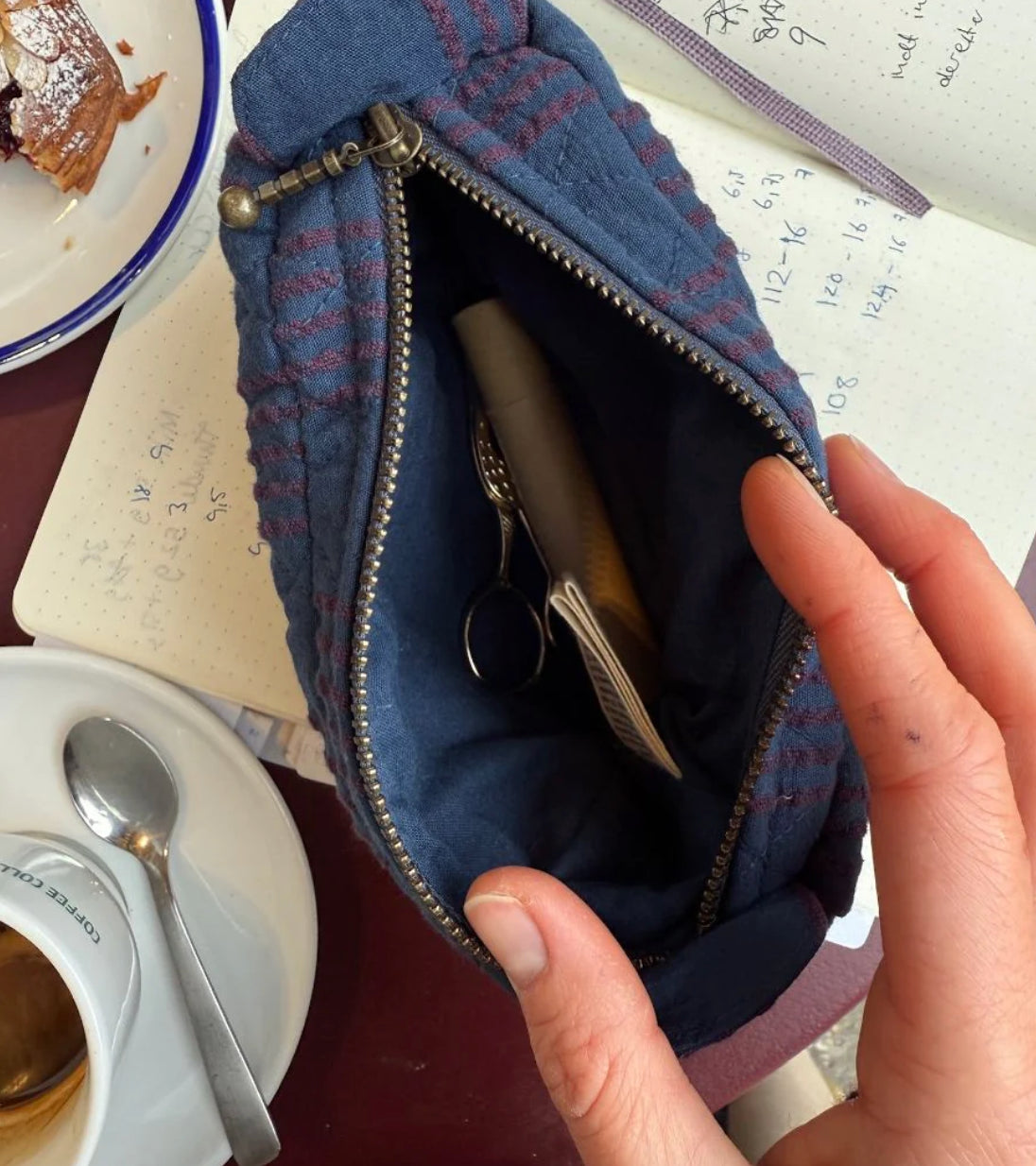 Knitter's Tool Clutch - Night Shadow