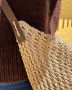 Komplet Strikkekit: Florence Bag (Lille) fra PetiteKnit